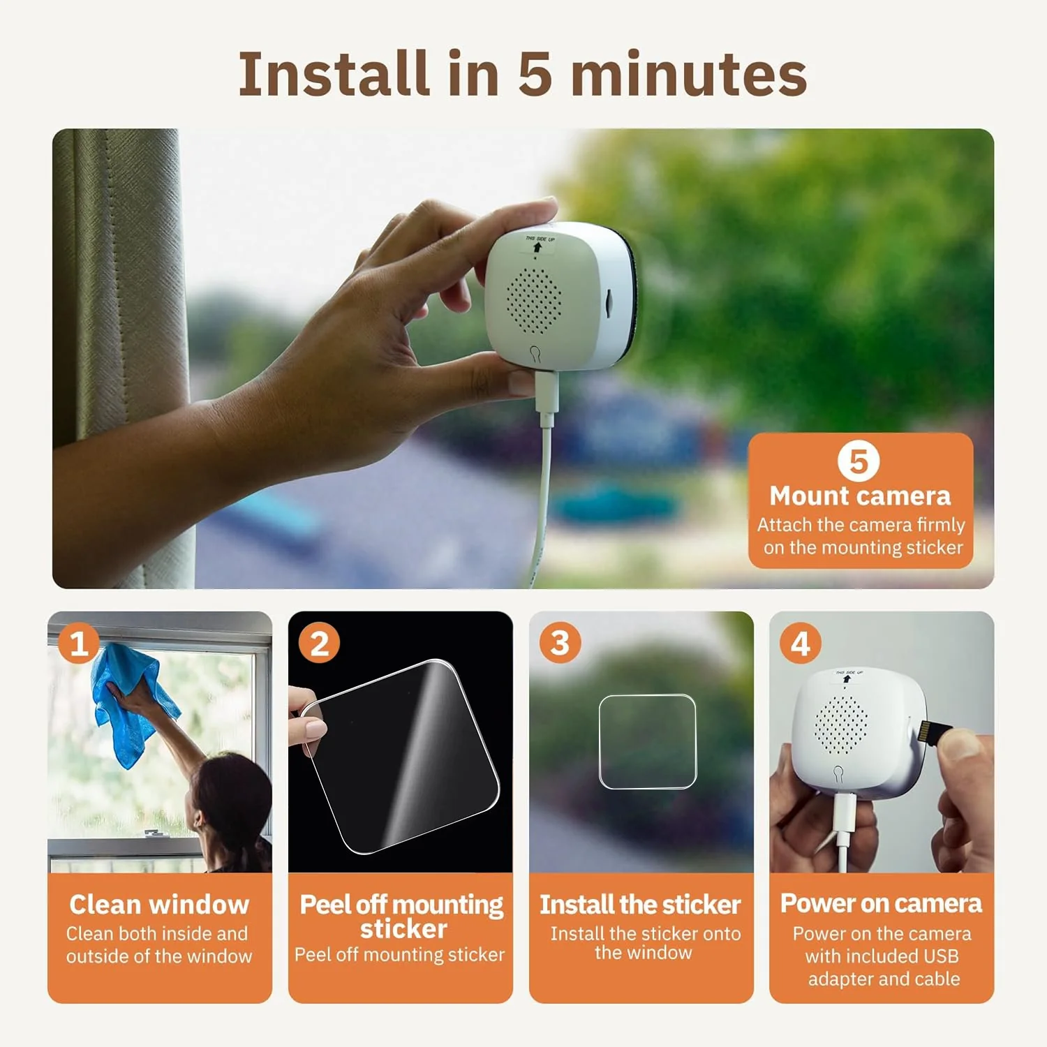 🔥 crystal-clear 2K security camera 🎥 Color Night Vision 🌙 24/7 Recording & Smart Alerts 🚨 Easy Install! 🔒 - Image 3