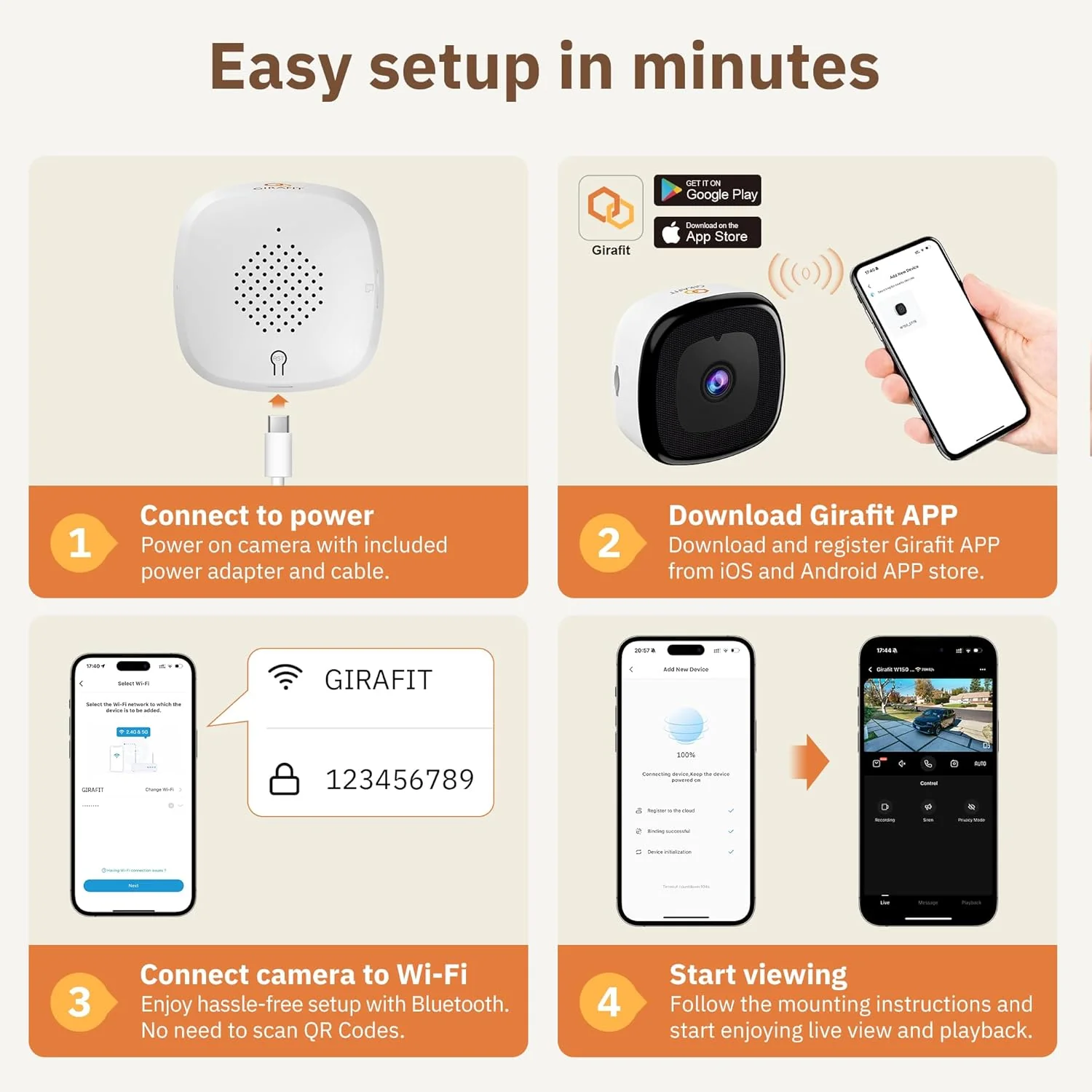 🔥 crystal-clear 2K security camera 🎥 Color Night Vision 🌙 24/7 Recording & Smart Alerts 🚨 Easy Install! 🔒 - Image 8