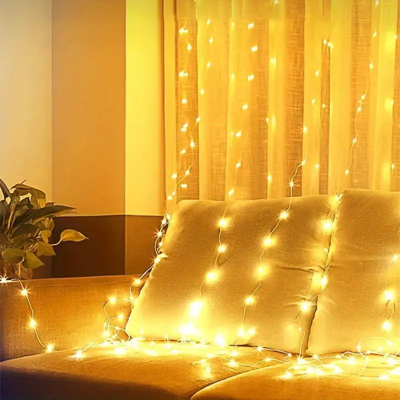✨LED Light Strip, USB Powered LED Curtain Light String for Gift Set - Image 14