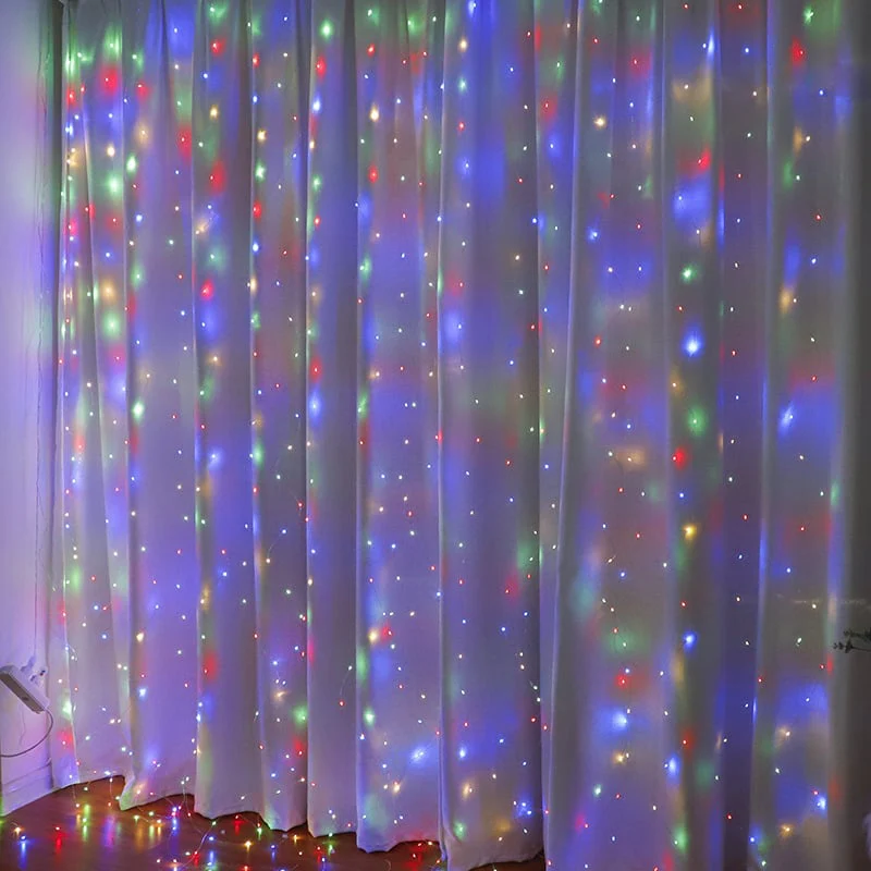 ✨LED Light Strip, USB Powered LED Curtain Light String for Gift Set - Image 19