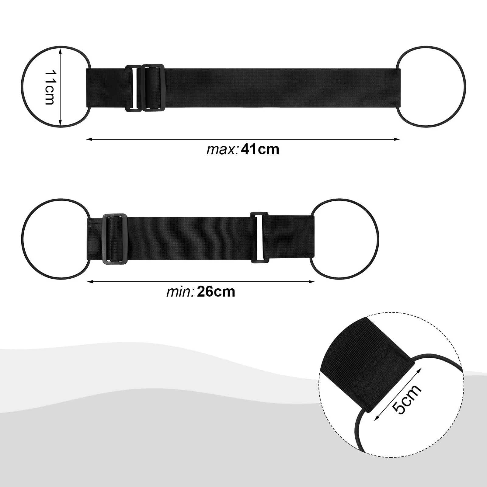 Elastic Fastening Belt for Luggage - Image 6
