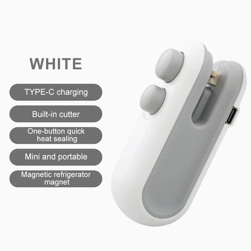 🎁Small 2-in-1 Rechargeable Magnetic Snack Sealer Household Mini Sealing Machine - Image 15