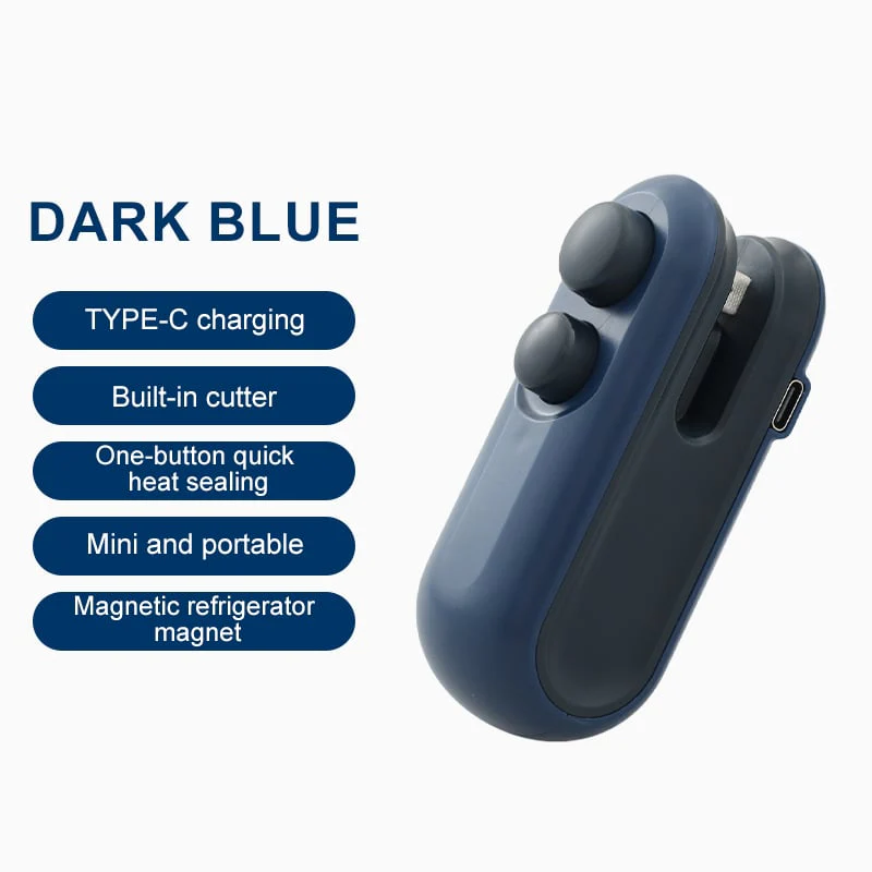 🎁Small 2-in-1 Rechargeable Magnetic Snack Sealer Household Mini Sealing Machine - Image 16