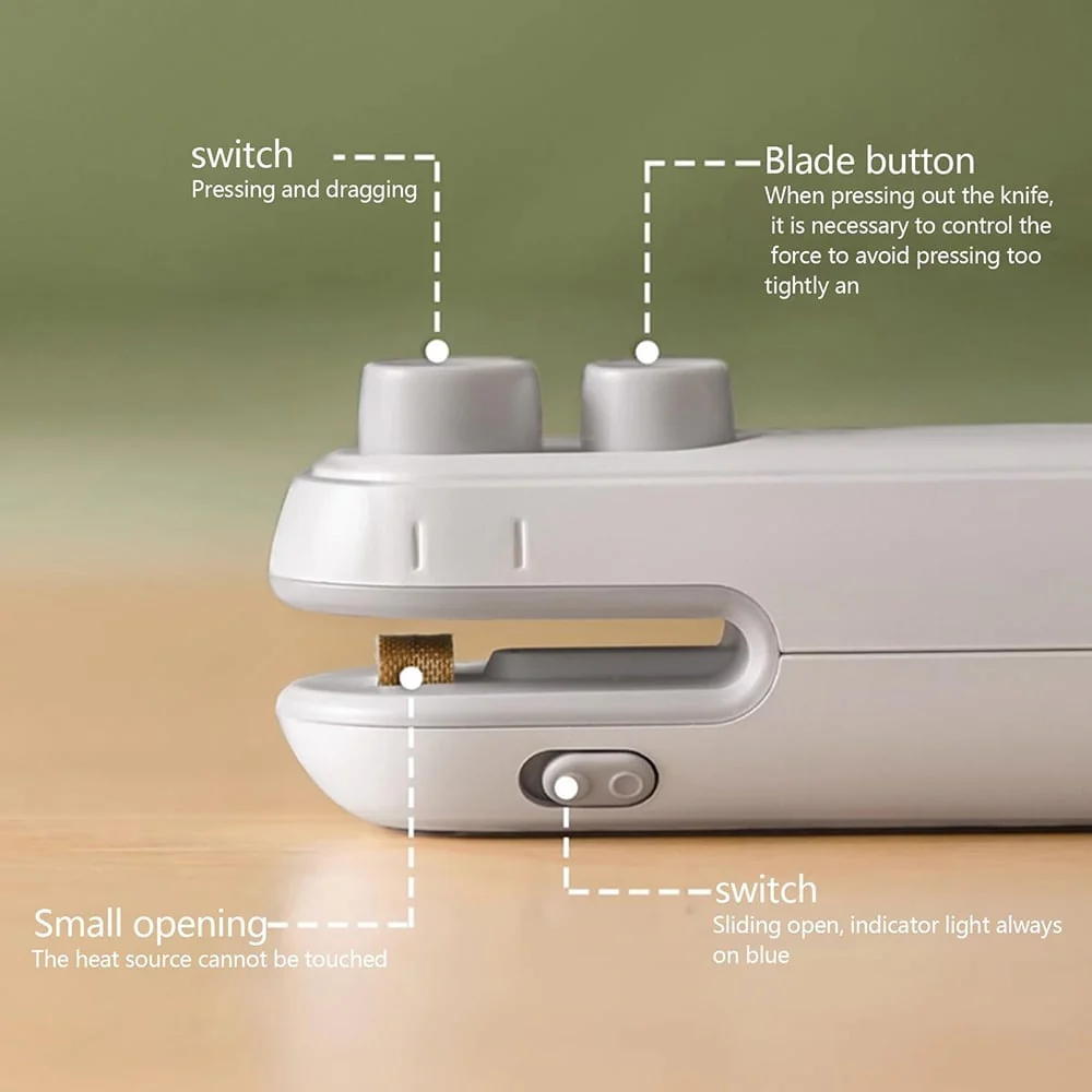 🎁Small 2-in-1 Rechargeable Magnetic Snack Sealer Household Mini Sealing Machine - Image 7