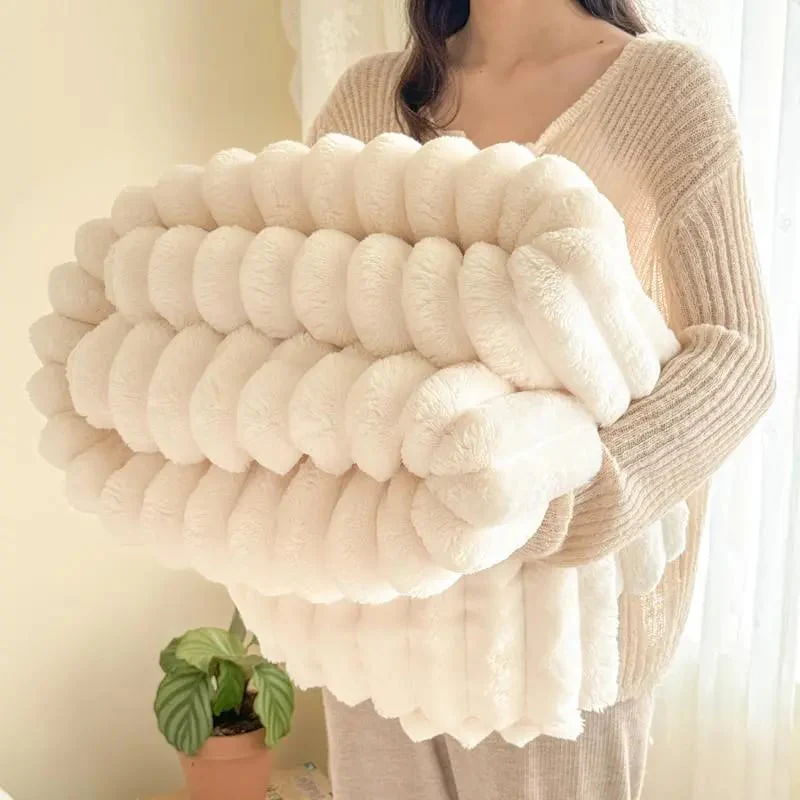 ⛄2026 Hot Sale 🔥Popular Thickened Plush Nap Blanket - Image 8