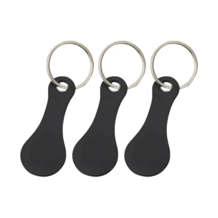 Mini Aluminum Alloy Key Ring Shopping Trolley Tokens(3Pcs) - Image 14