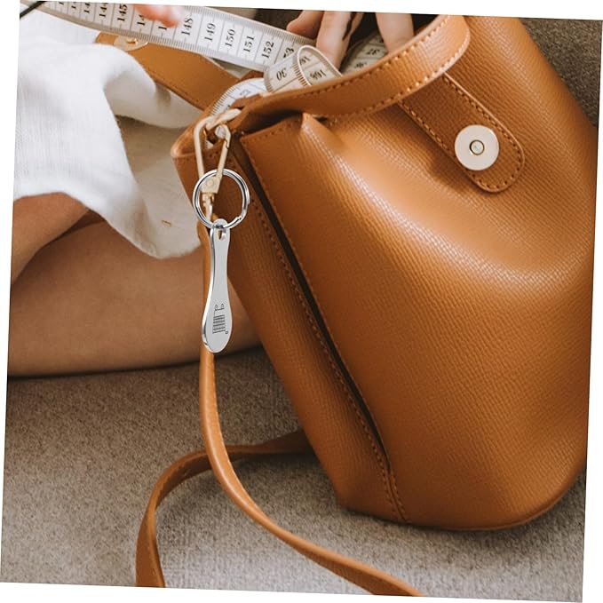 Mini Aluminum Alloy Key Ring Shopping Trolley Tokens(3Pcs) - Image 5