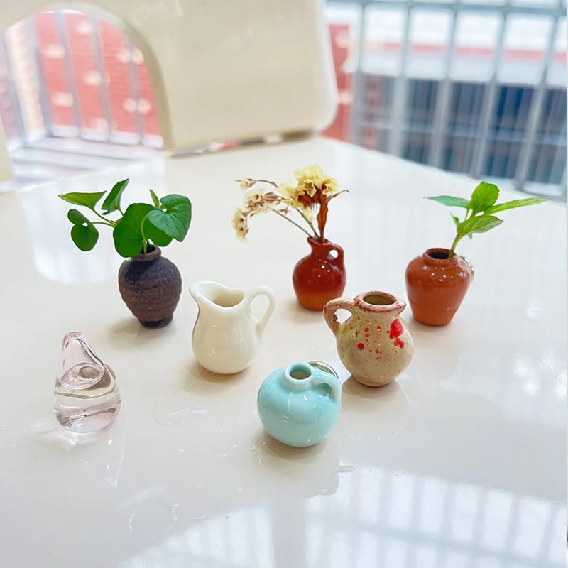 🎁Create Your Own Mini Garden🌸Mini Ceramics Vase Fridge Magnet - Image 8