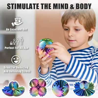 🔥GearSphere - The Steampunk Whirling Wonder Fidget (Gear Ball) - Image 6