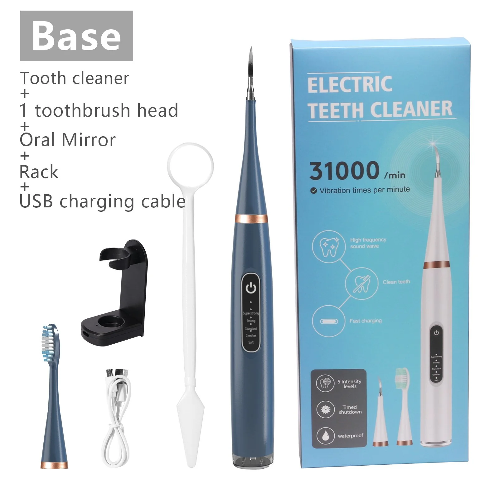 🔥Tooth Scaling and Toothbrush all in one plus spare heads and tools - Image 15